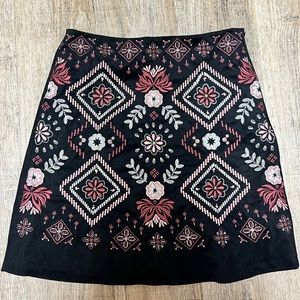 Beautifully embroidered skirt. Never worn!